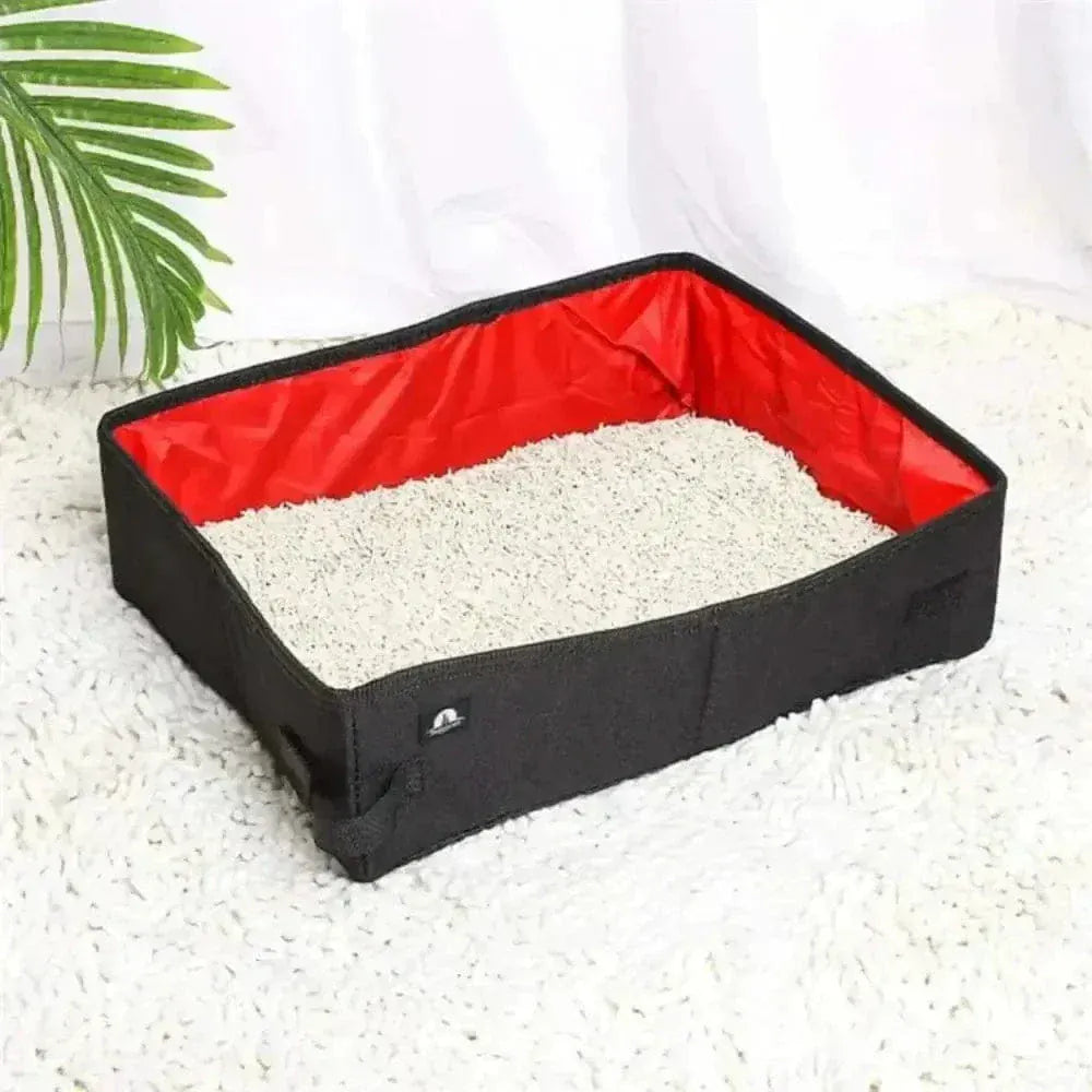 Travel cat litter box