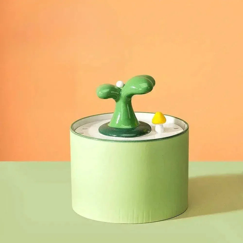 Ultra silent ceramic cat water fountain