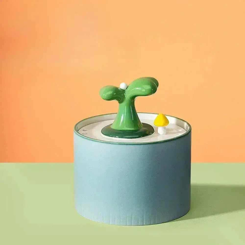 Ultra silent ceramic cat water fountain