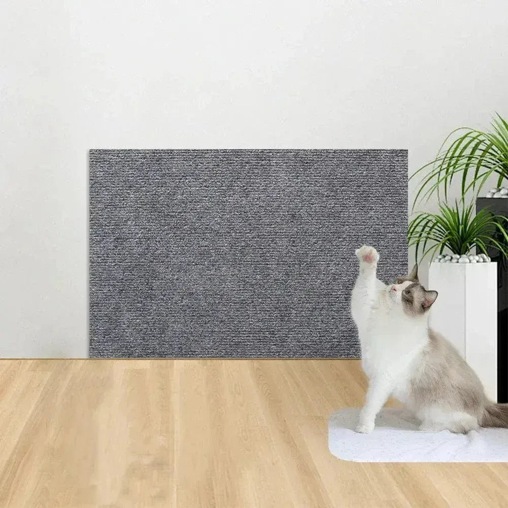 Wall-mounted cat scratcher