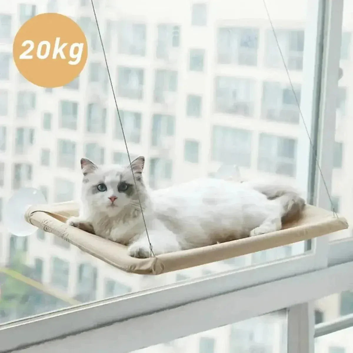Window cat hammock