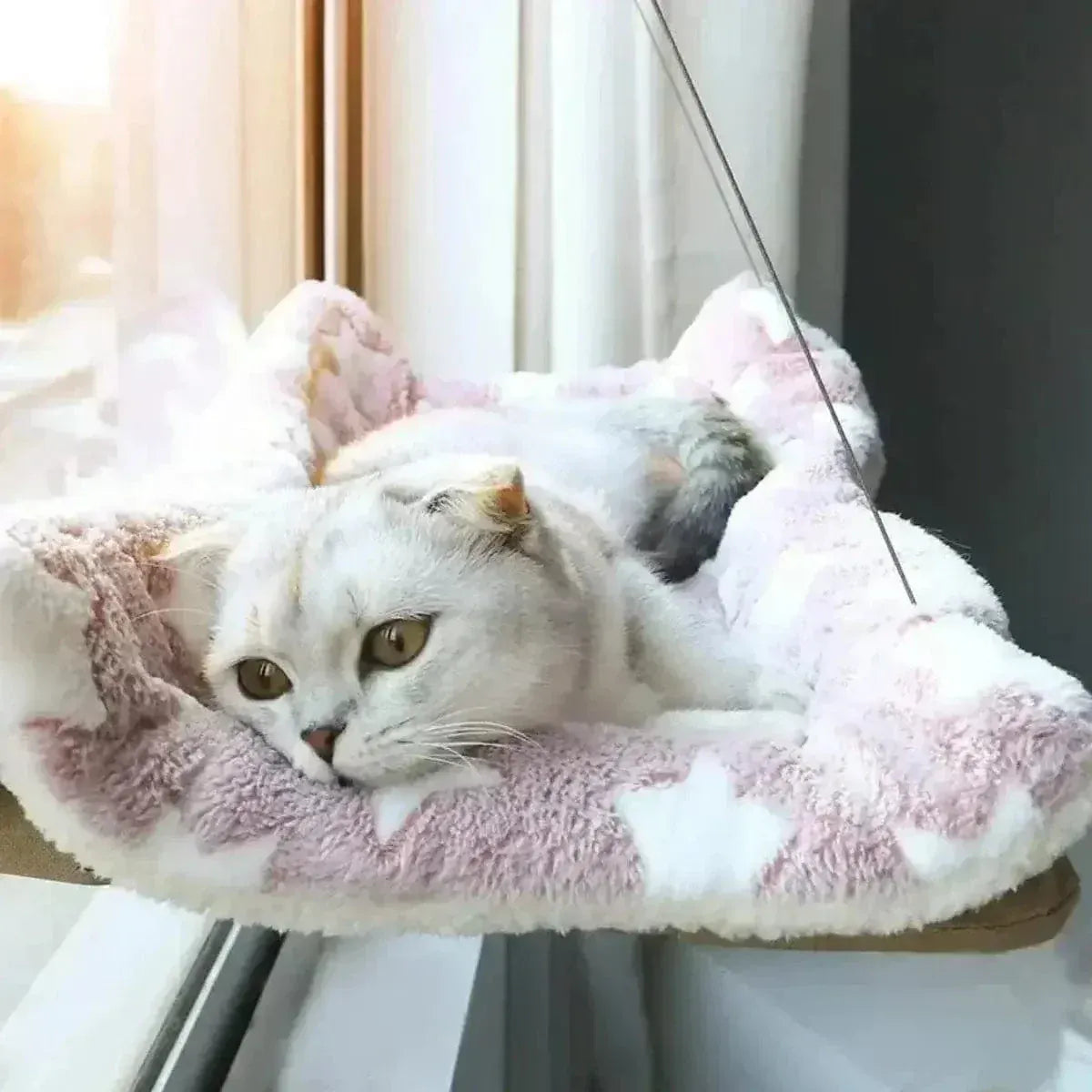 Window cat hammock