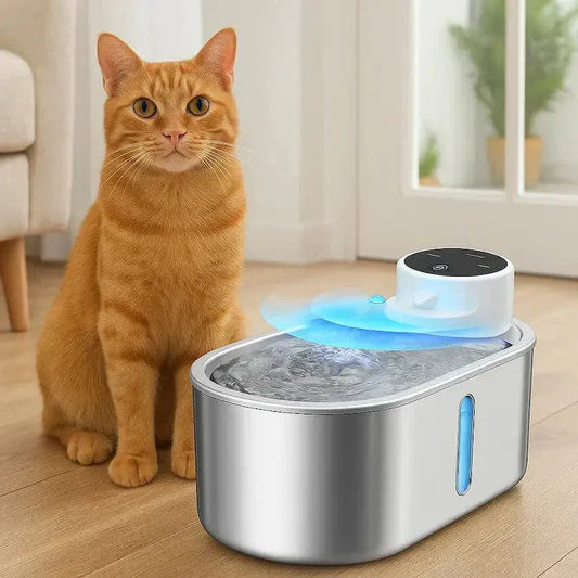 Wireless cat water fountain
