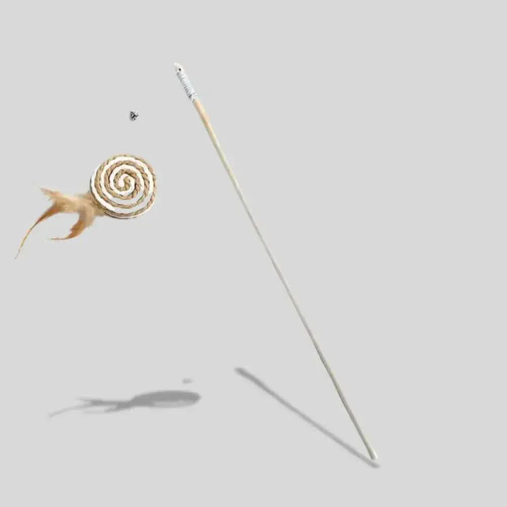 Wooden magic cat wand