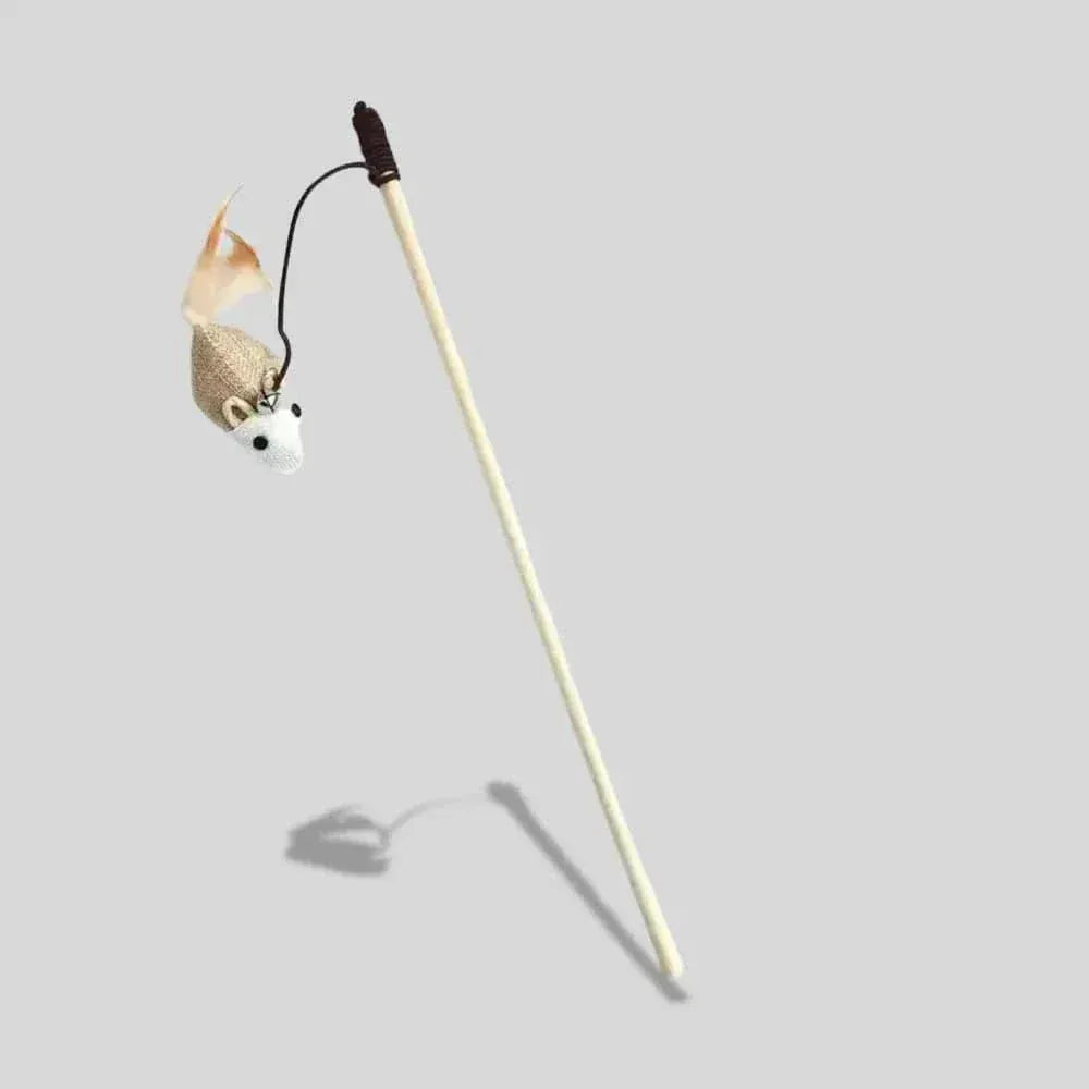 Wooden magic cat wand