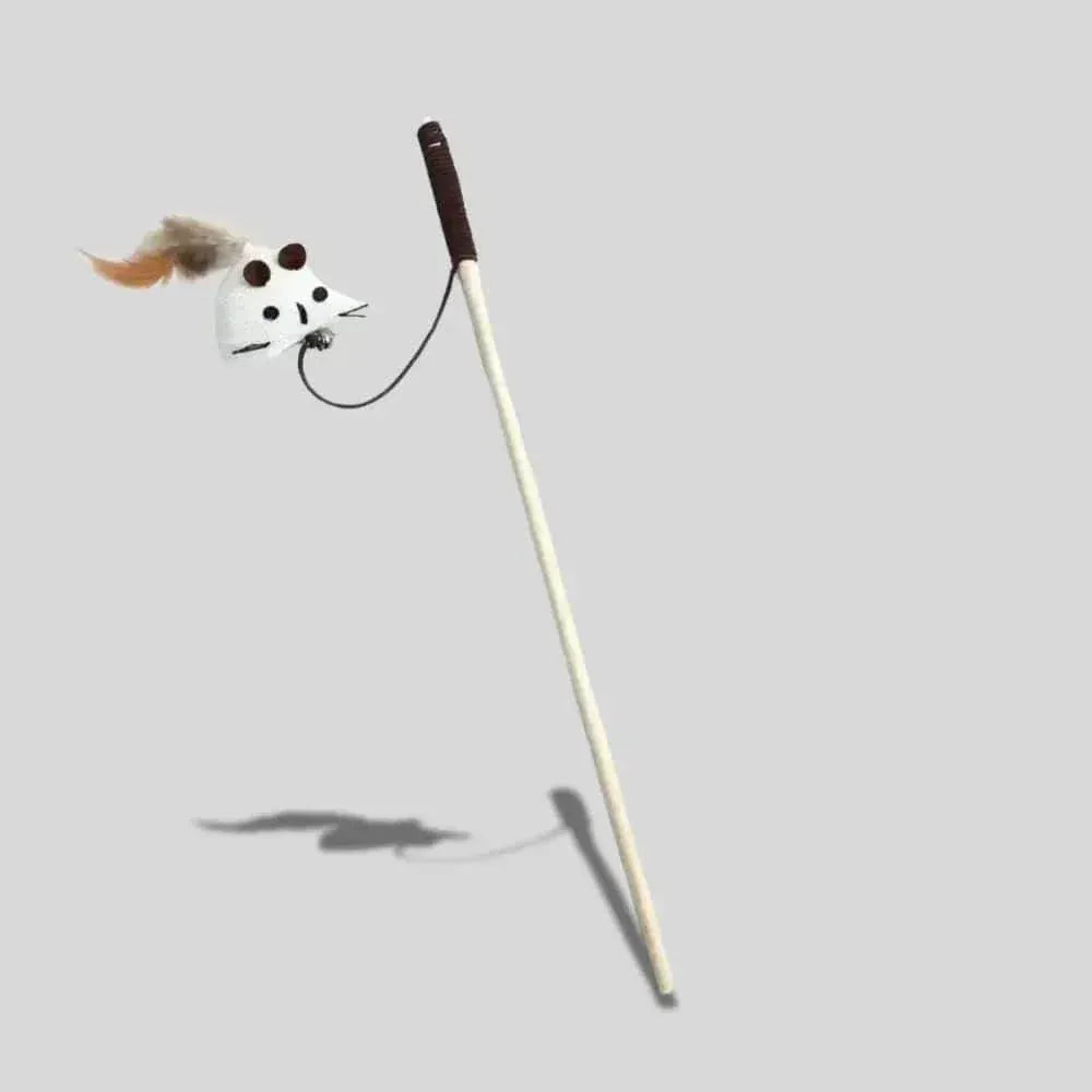 Wooden magic cat wand