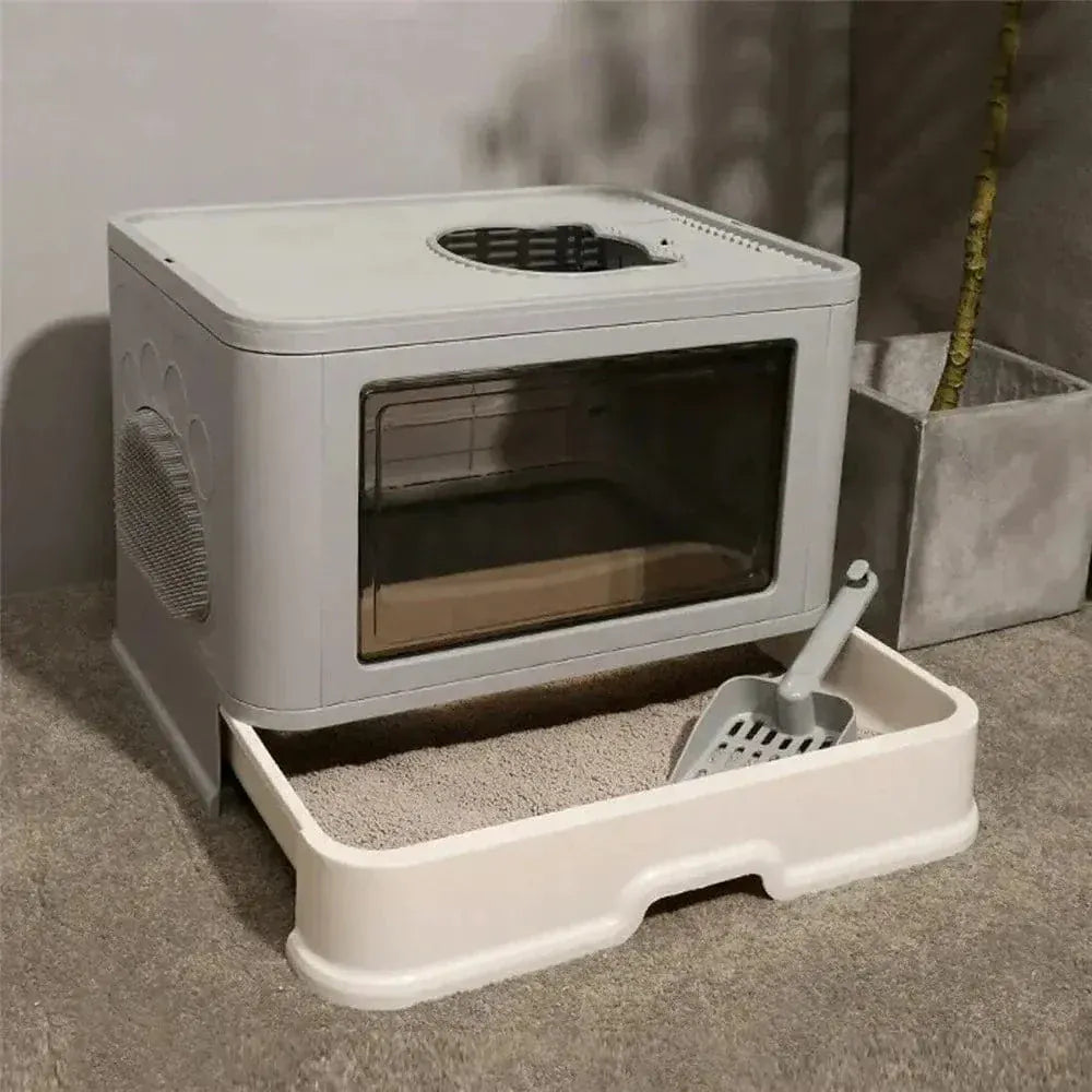 XXL Cat Litter Box House
