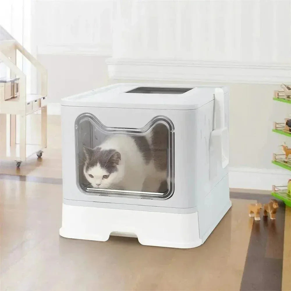 XXL Cat Litter Box House