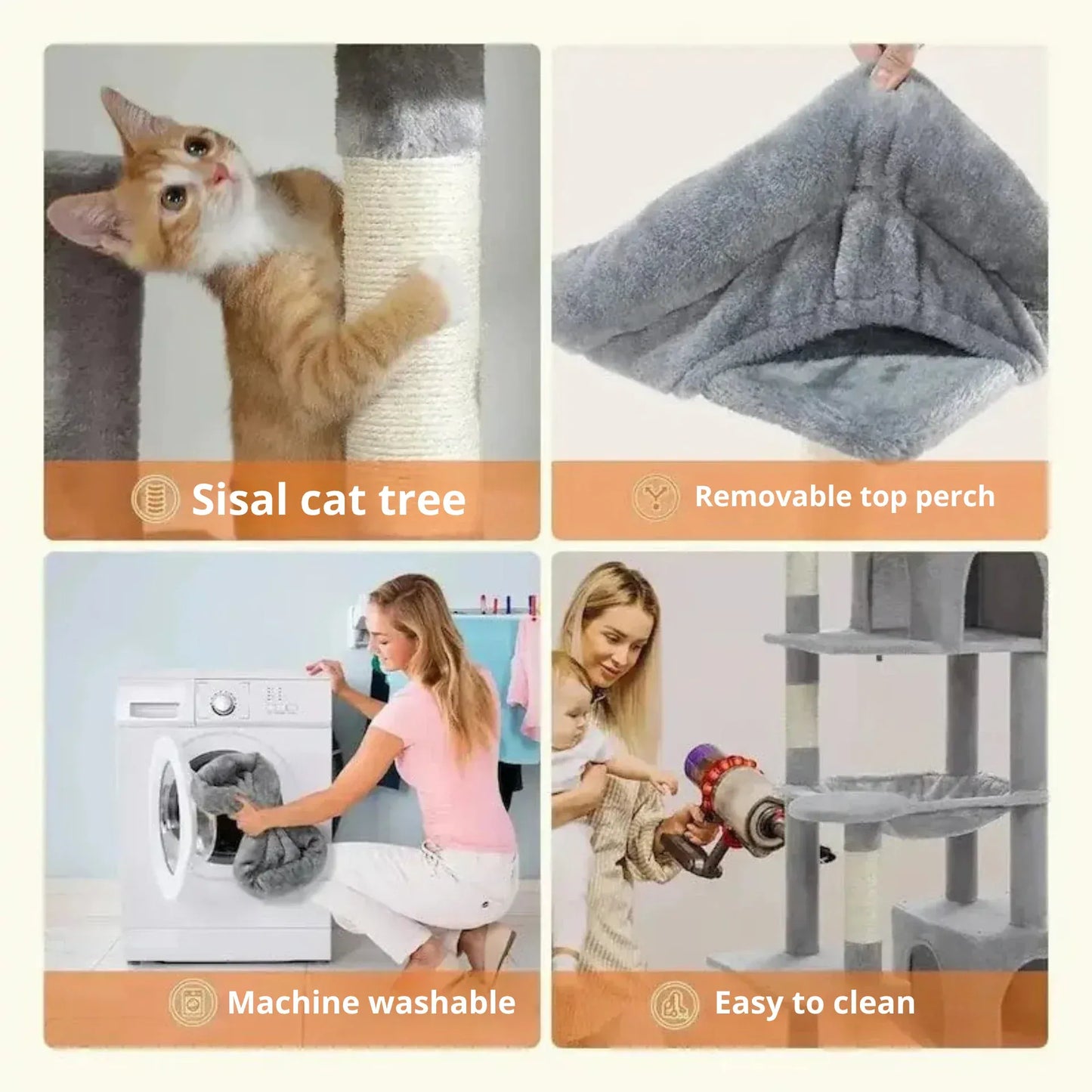 XXL cat tree – ultra stable