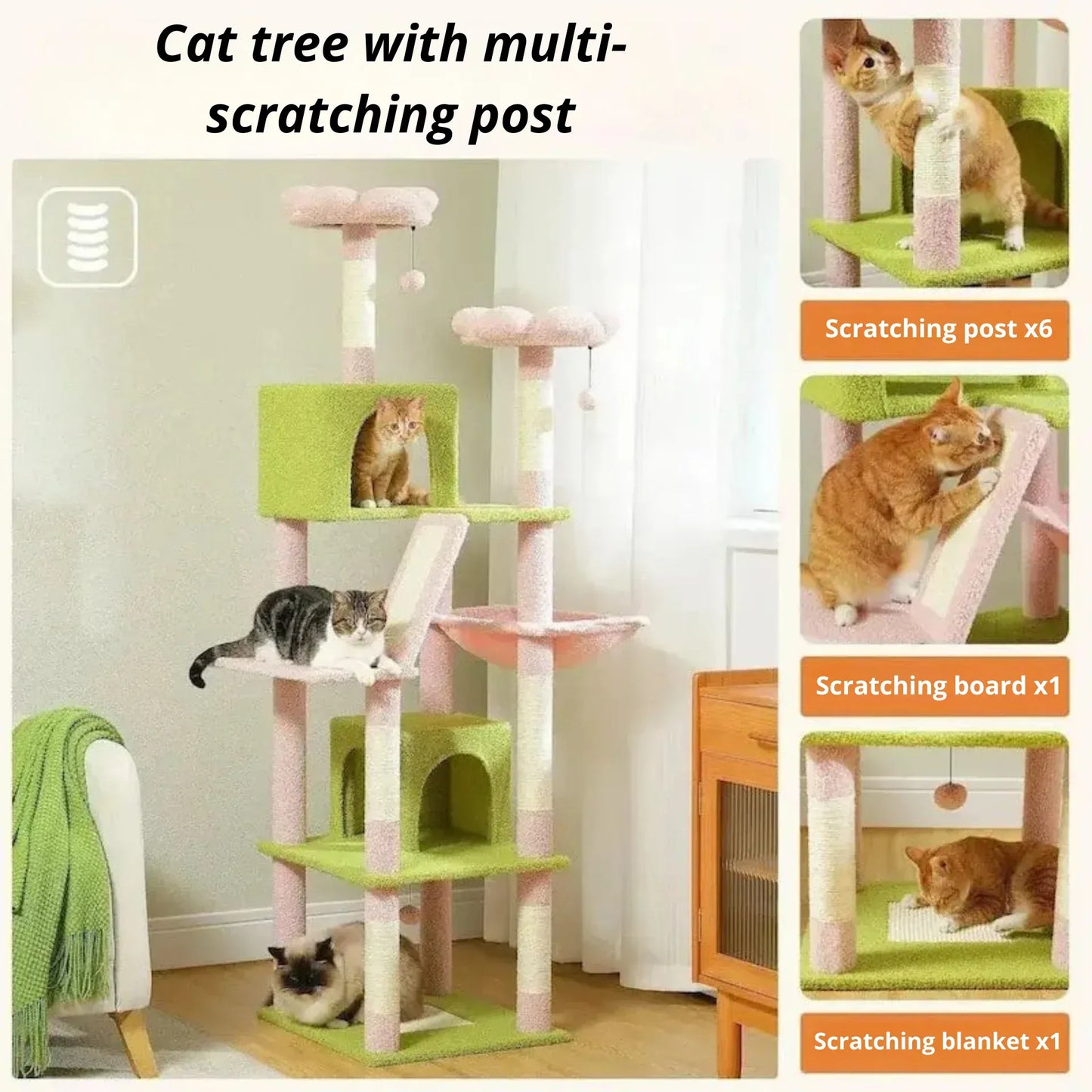 XXL cat tree – ultra stable